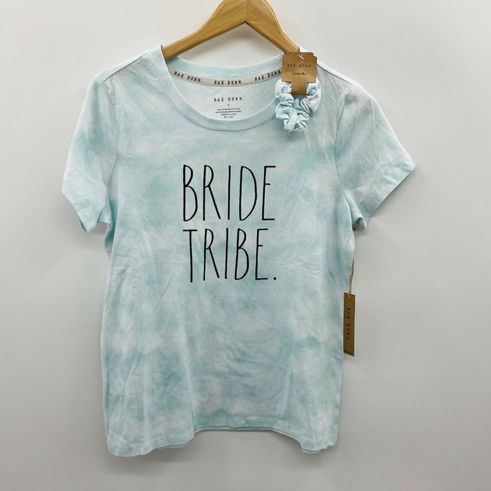 Rae Dunn Small Short‎ Sleeve Tshirt Bride Tribe 730